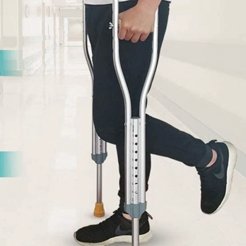 MULETAS AXILARES ORTOPEDICAS DE ALUMINIO ADULTOS LAU - 2