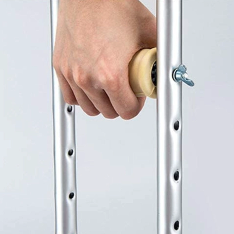 MULETAS AXILARES ORTOPEDICAS DE ALUMINIO ADULTOS LAU - 9