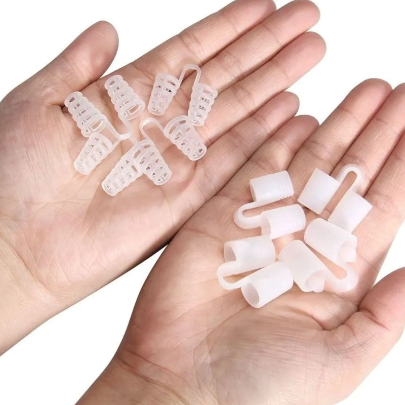 PACK DE 4 TAPONES NASAL SILICON ANTI-RONQUIDO RESPIRA LAU - 7
