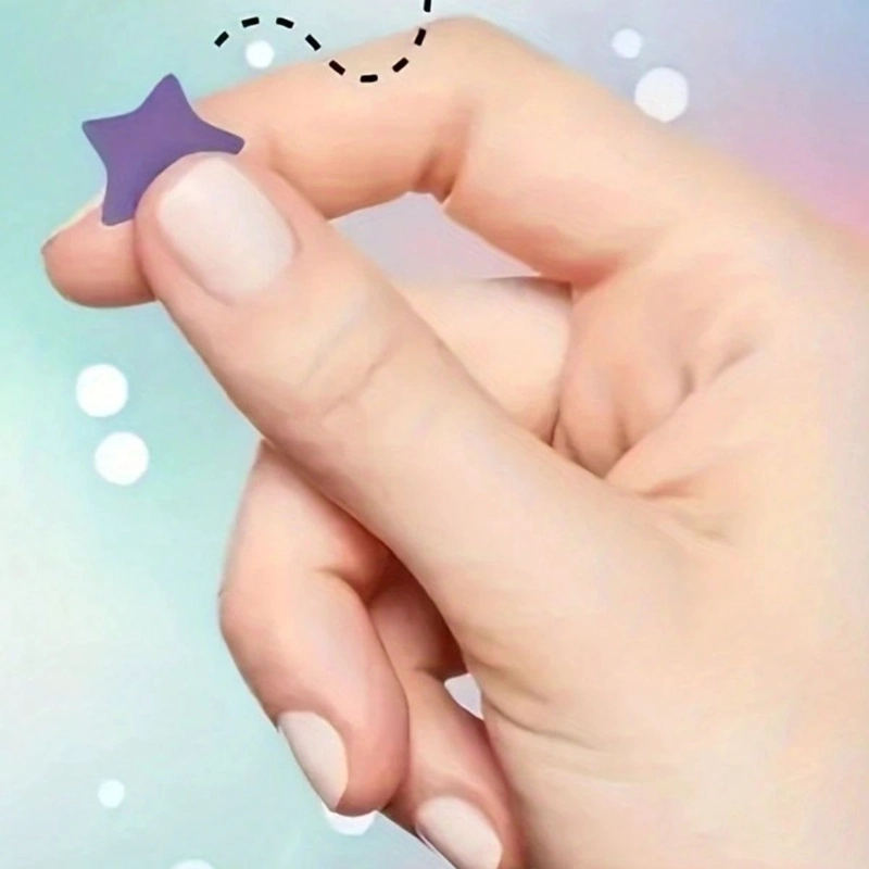 PACK DE 3 PARCHES PARA ACNE DISEÑO ESTRELLA CORAZON LAU - 5