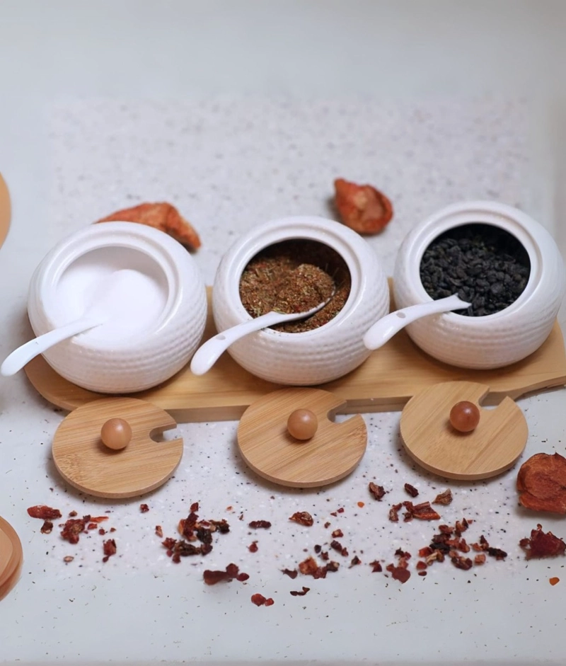 ESPECIERO RECIPIENTE VERSATIL ALMACENAMIENTO COCINA JHN - 6