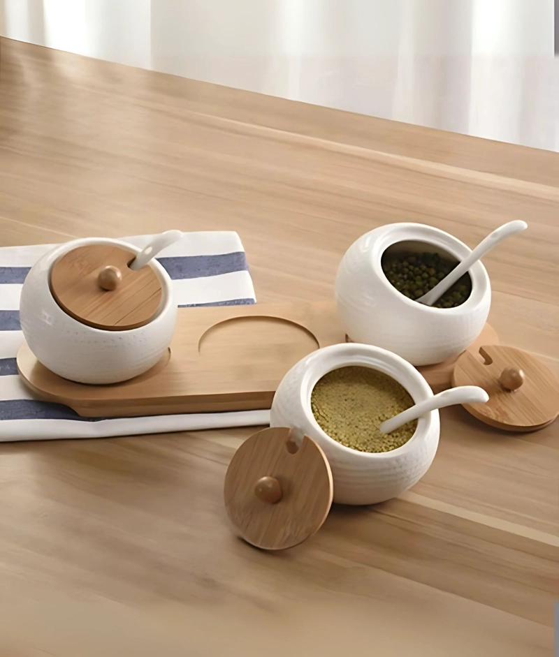 ESPECIERO RECIPIENTE VERSATIL ALMACENAMIENTO COCINA JHN - 8
