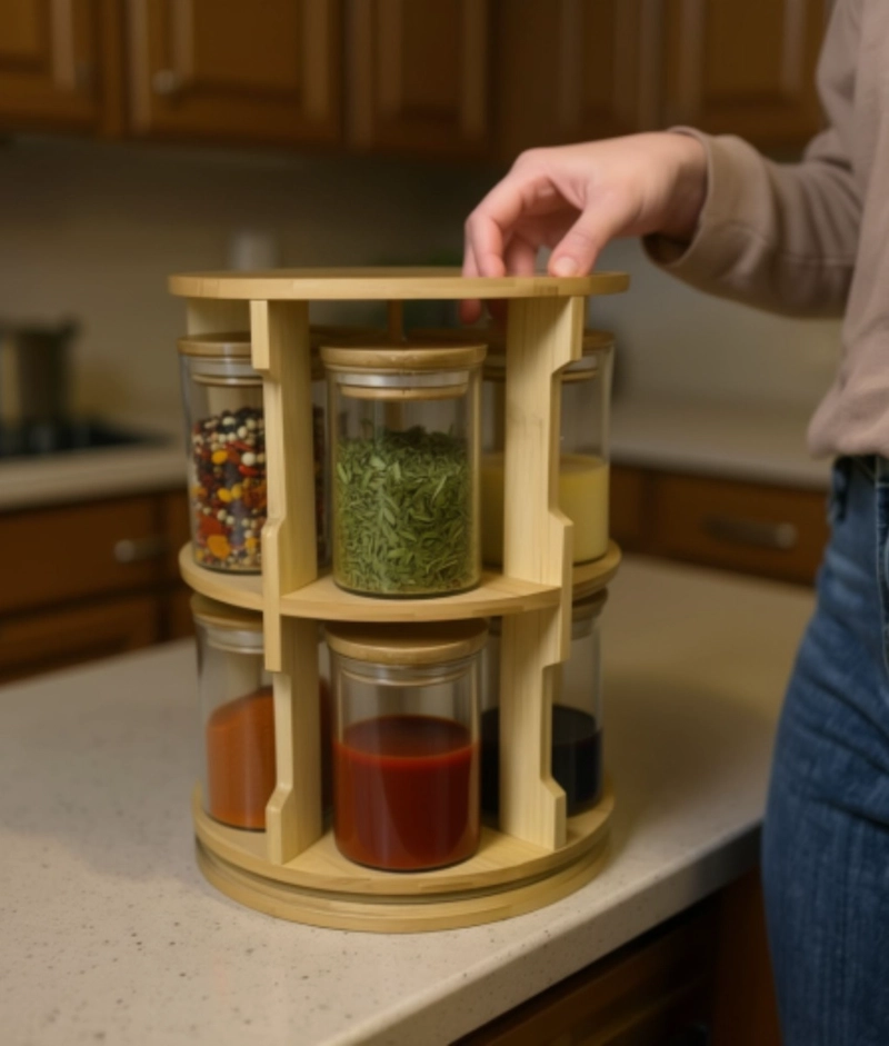 ESPECIERO ORGANIZADOR COCINA ALMACENAMIENTO MODERNO JHN - 3