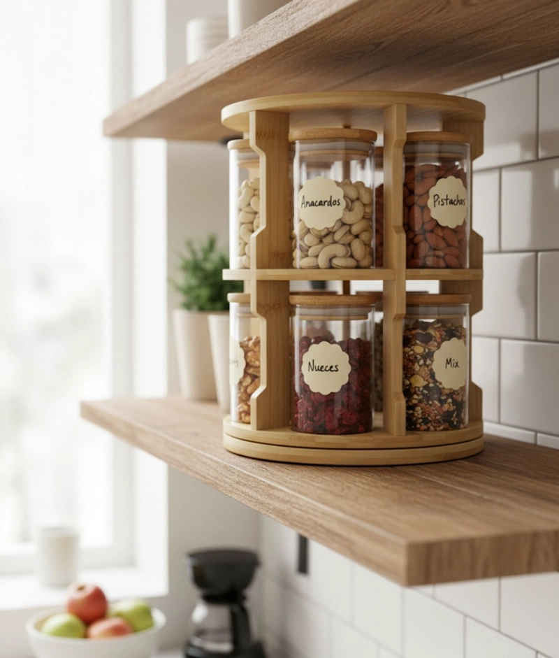 ESPECIERO ORGANIZADOR COCINA ALMACENAMIENTO MODERNO JHN - 8
