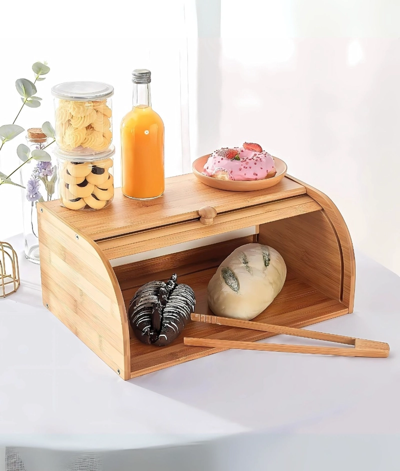 PANERA DESLIZANTE RECIPIENTE ALMACENAMIENTO MESA JHN - 8
