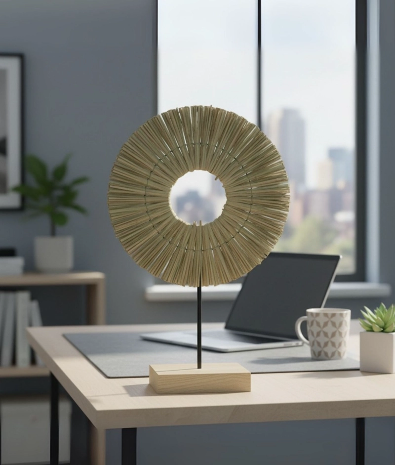 FIGURA DECORATIVA ADORNO MESA DECORATIVO HOGAR JHN - 9