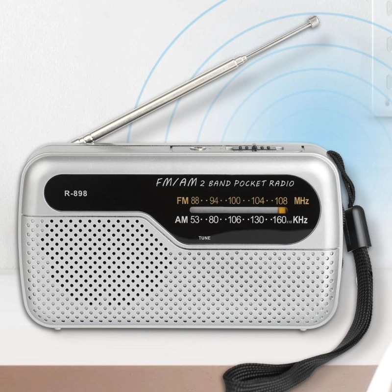 RADIO DE BOLSILLO COMPACTO PORTATIL AM/FM MUSICA LAU - 3