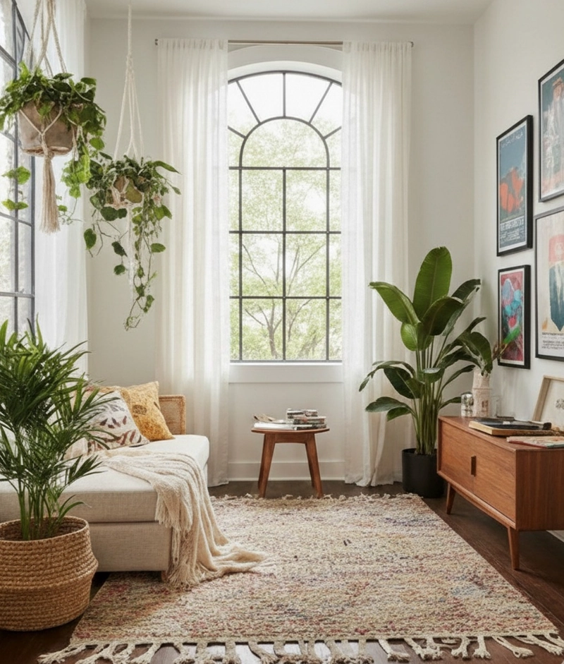 PLANTA ARTIFICIAL DECORATIVA AVE DE PARAISO ADORNO HOGAR JHN - 8