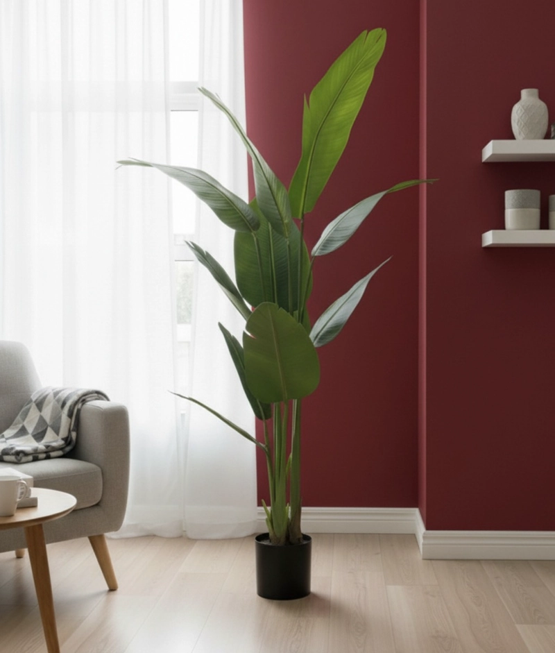 PLANTA ARTIFICIAL DECORATIVA AVE DE PARAISO ADORNO HOGAR JHN - 10