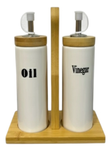 SET 2 FRASCO DISPENSADOR ACEITE VINAGRE FUNCIONAL COCINA JHN - 1