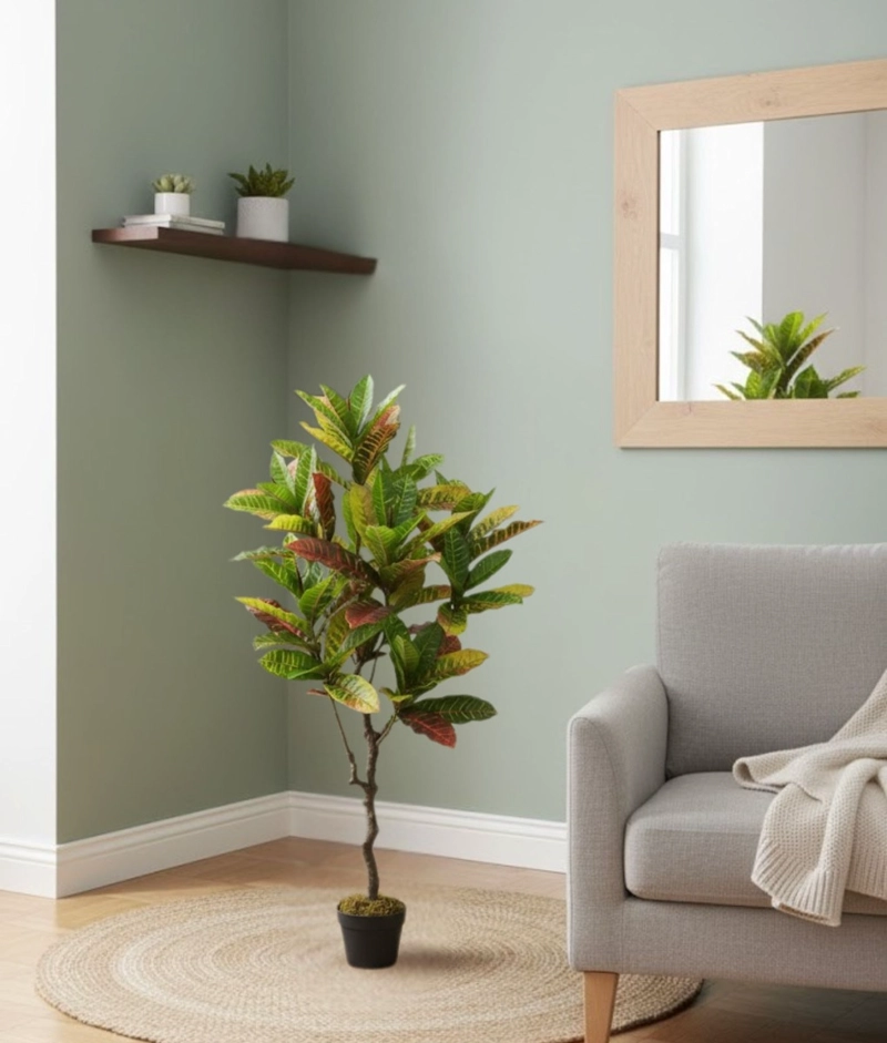 PLANTA ARTIFICIAL DECORATIVA EXOTICA ELEGANTE ADORNO JHN - 9