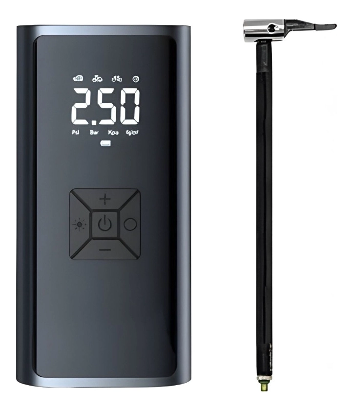 COMPRESOR AIRE PORTATIL COMPACTO LIGERO AUTO VEHICULO JHN - 3
