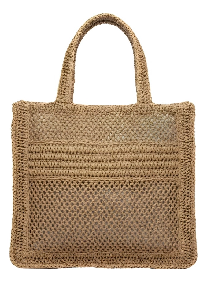 CARTERA BOLSO MANO PATRON CALADO ESTILO ATEMPORAL JHN - 1