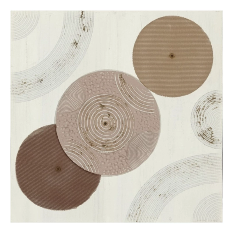 CUADRO DECORATIVO ABSTRACTO CIRCULOS ADORNO PARED JHN - 1
