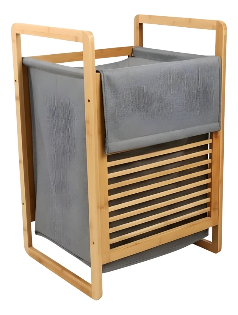 CANASTO ROPA CONTENEDOR ALMACENAMIENTO VERSATIL CESTO JHN - 3