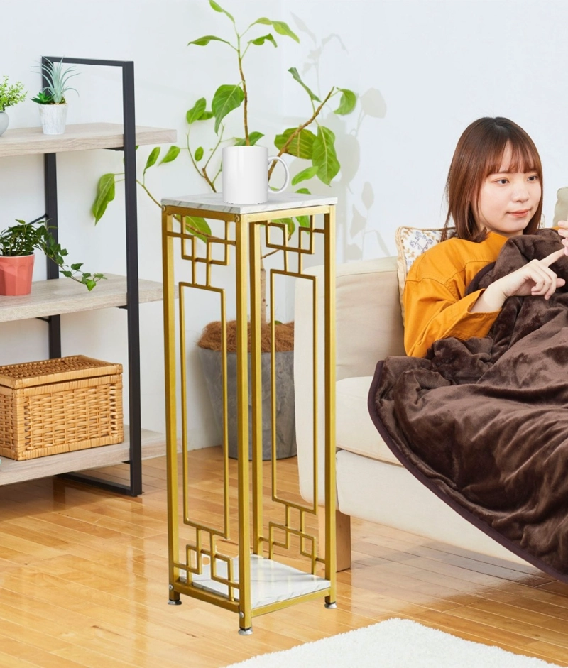 PORTA MACETAS 2 NIVELES DECORATIVO SOPORTE PLANTAS JHN - 2