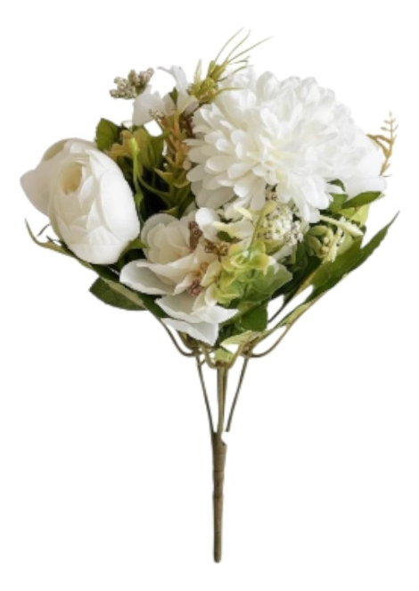 SET 3 RAMO FLORES ARTIFICIALES BELLEZA ADORNO FRESCURA JHN - 3