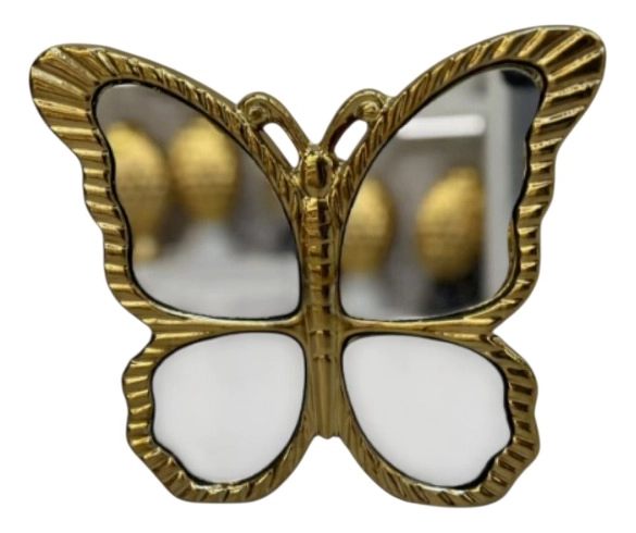ESPEJO DECORATIVO MARIPOSA FIGURA DECORATIVA ADORNO JHN - 1