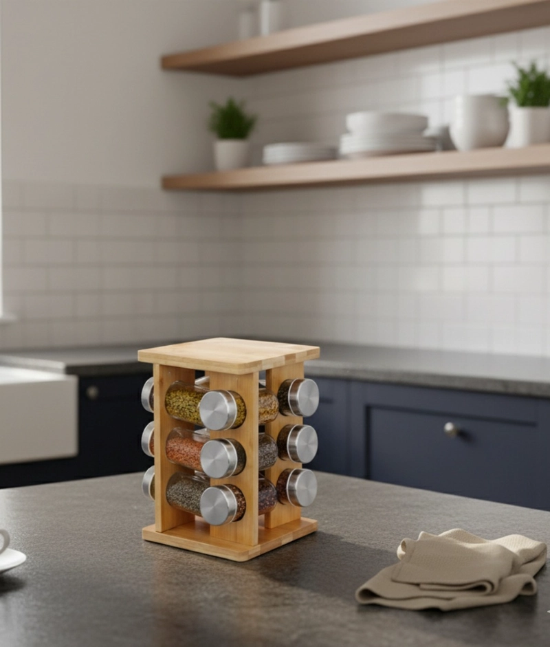 ESPECIERO ORGANIZADOR DECORATIVO ALMACENAMIENTO ELEGANTE JHN - 9