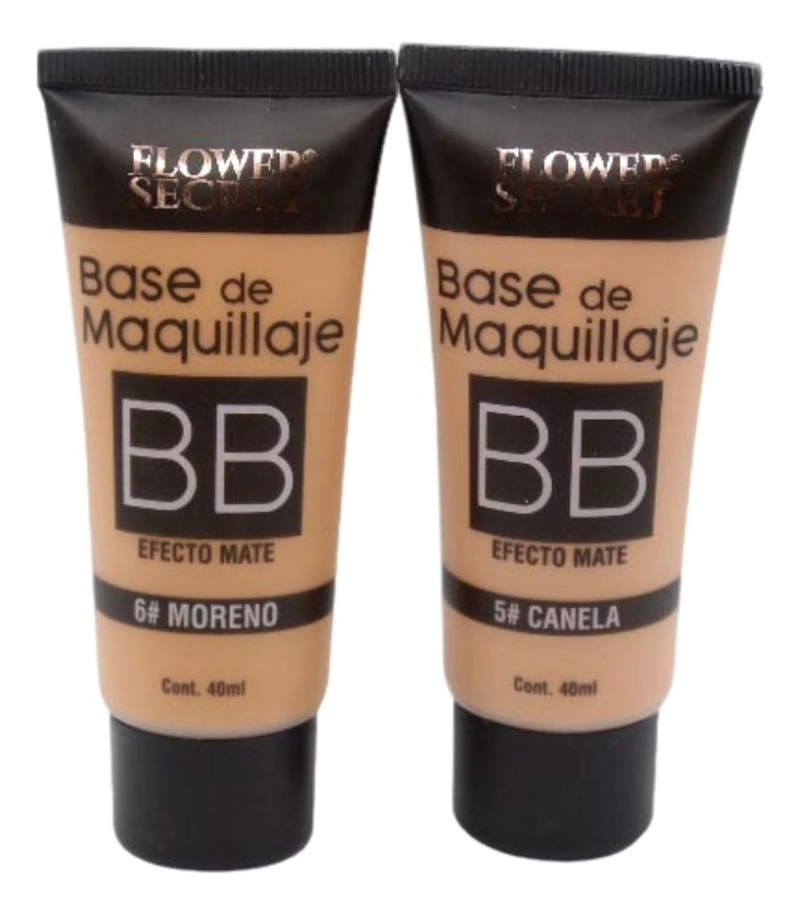 SET 3 BASES DE MAQUILLAJE 40ML BB CREAM MATTE LAU - 3