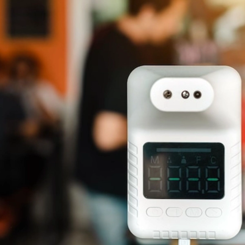 TERMOMETRO INFRARROJO DE PARED SIN CONTACTO MODERNO LAU - 10