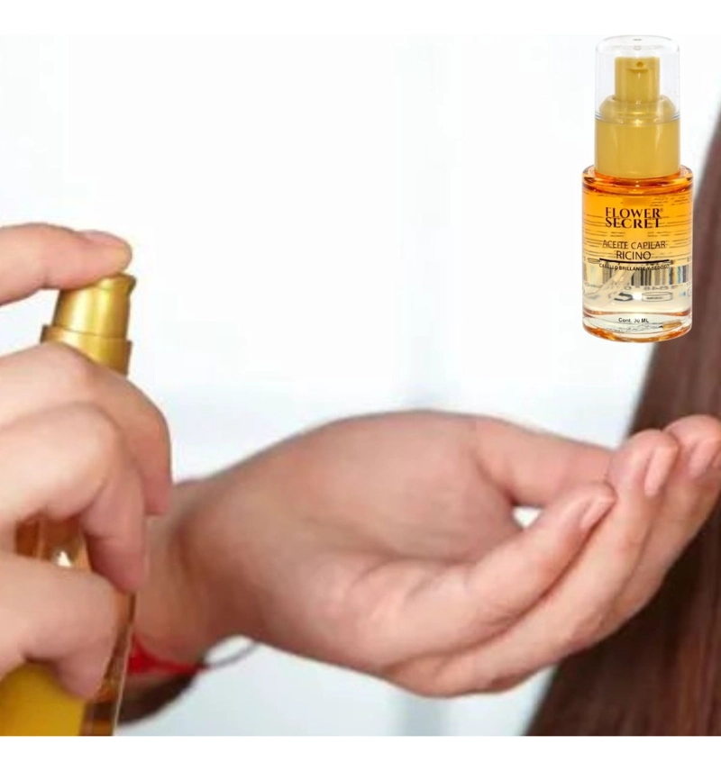 SET 2 ACEITES CAPILAR DE RICINO ELIMINA FRIZZ SUAVIDAD LAU - 1