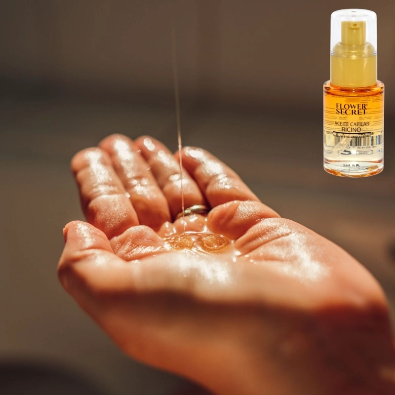 SET 2 ACEITES CAPILAR DE RICINO ELIMINA FRIZZ SUAVIDAD LAU - 4