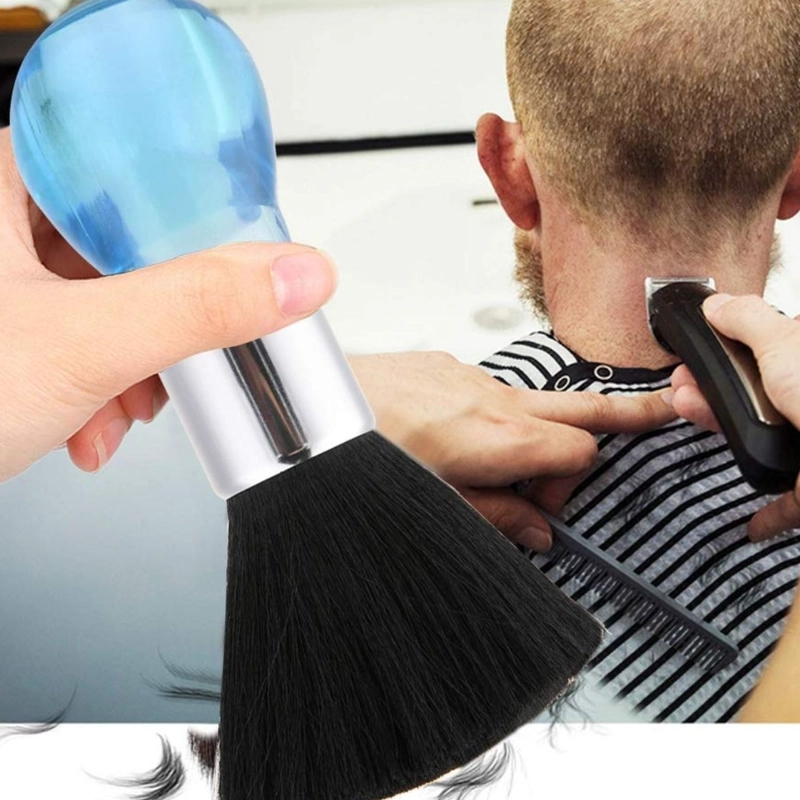 SET 5 BROCHAS DE BARBERIA CLASICA FUNCIONAL CABELLO LAU - 3