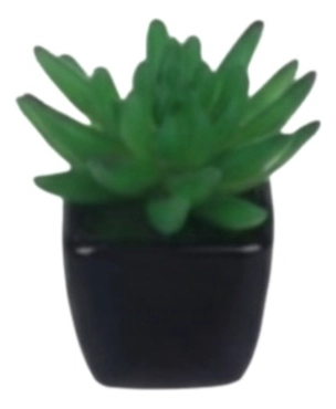 SET 2 PLANTA ARTIFICIAL DECORATIVA MINI SUCULENTA ADORNO JHN - 1