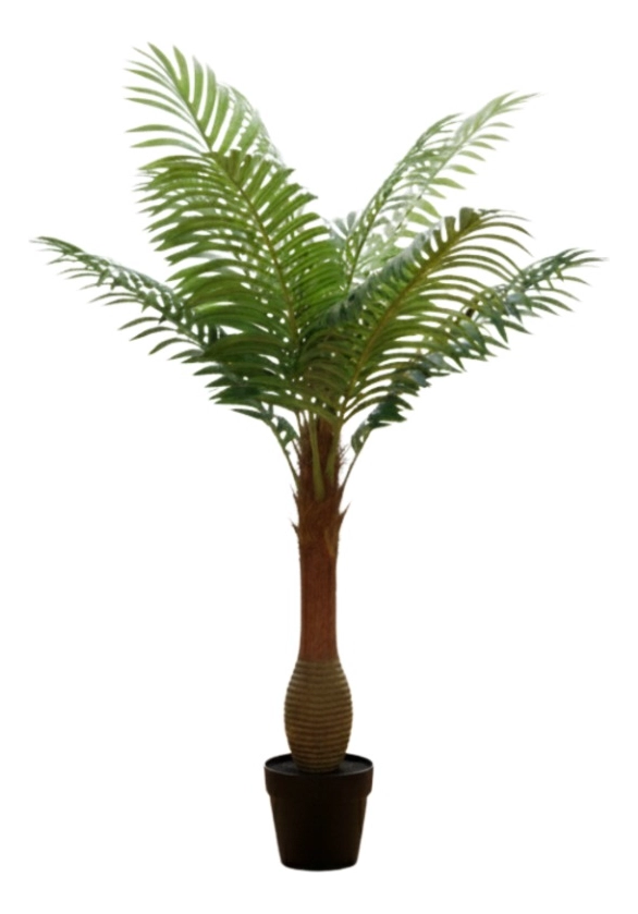 PLANTA ARTIFICIAL DECORATIVA PALMERA TROPICAL ADORNO JHN - 1