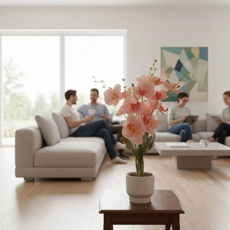 PLANTA DECORATIVA ARTIFICIAL ARREGLO ELEGANCIA FLORAL JHN - 4