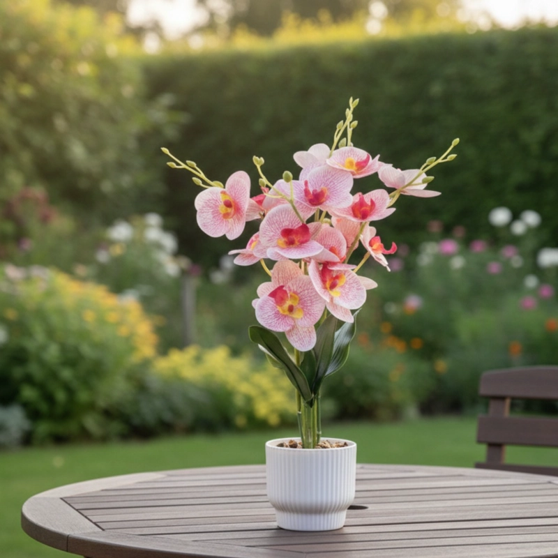 PLANTA DECORATIVA ARTIFICIAL ARREGLO ELEGANCIA FLORAL JHN - 7