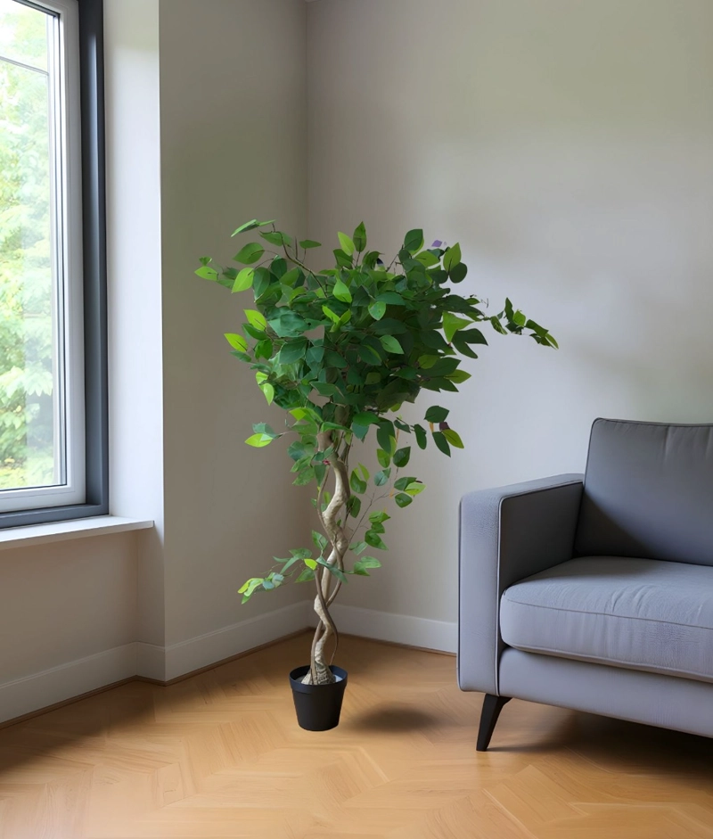 PLANTA ARTIFICIAL DECORATIVA DISEÑO REALISTA ELEGANTE JHN - 5