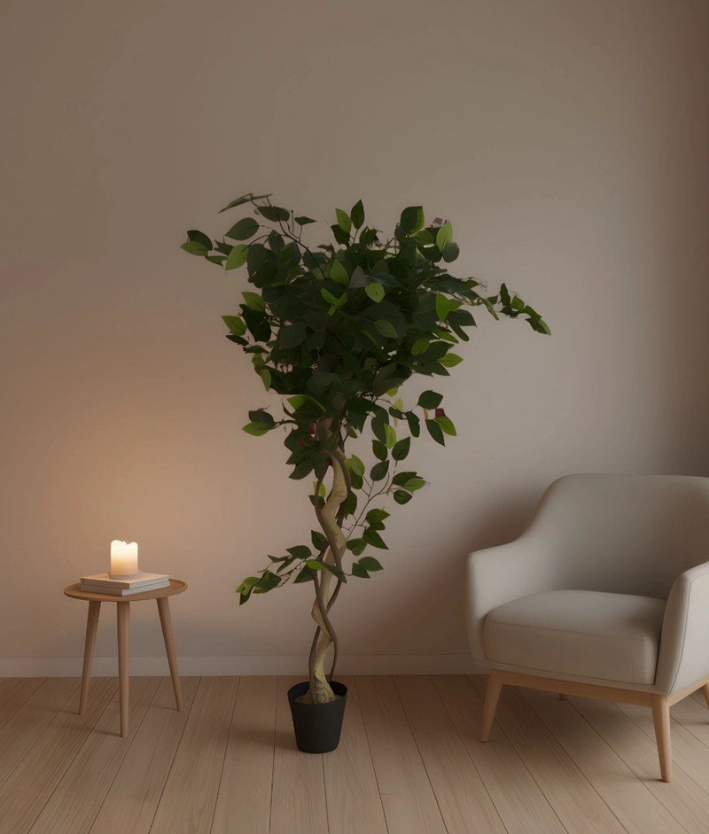 PLANTA ARTIFICIAL DECORATIVA DISEÑO REALISTA ELEGANTE JHN - 8