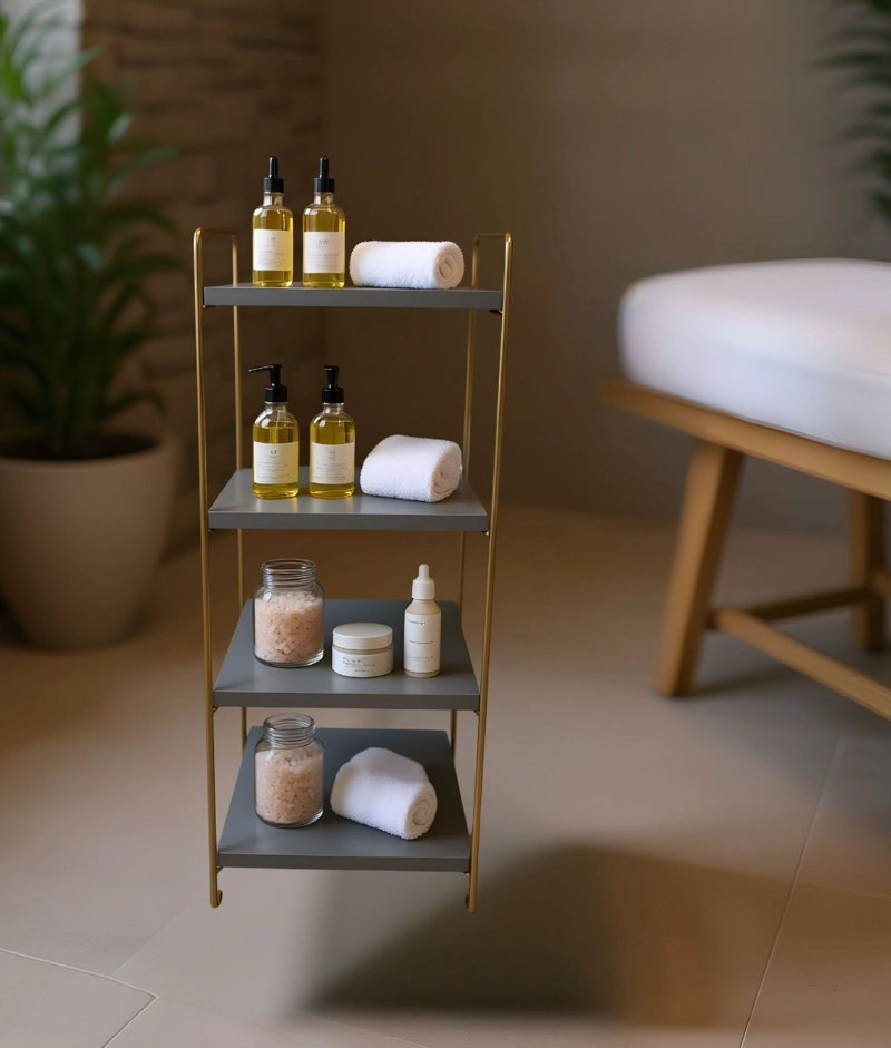 ESTANTE ORGANIZADOR MULTIFUNCIONAL VERTICAL MINIMALISTA JHN - 5