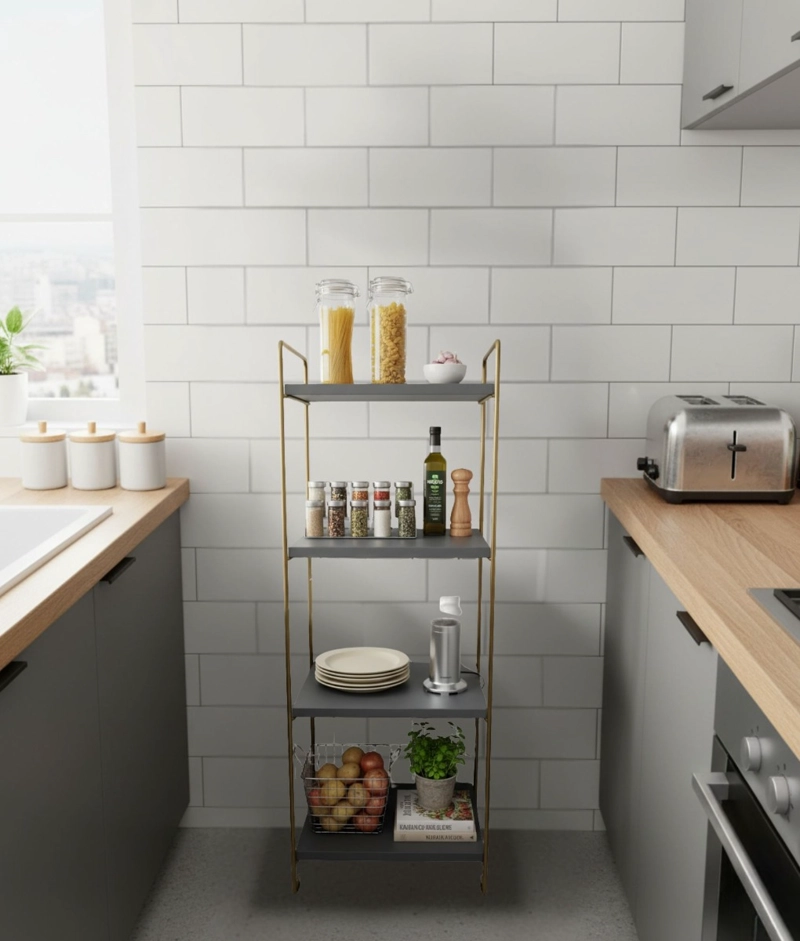 ESTANTE ORGANIZADOR MULTIFUNCIONAL VERTICAL MINIMALISTA JHN - 9