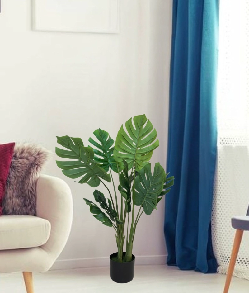 PLANTA ARTIFICIAL DECORATIVA DISEÑO TROPICAL ELEGANTE JHN - 8