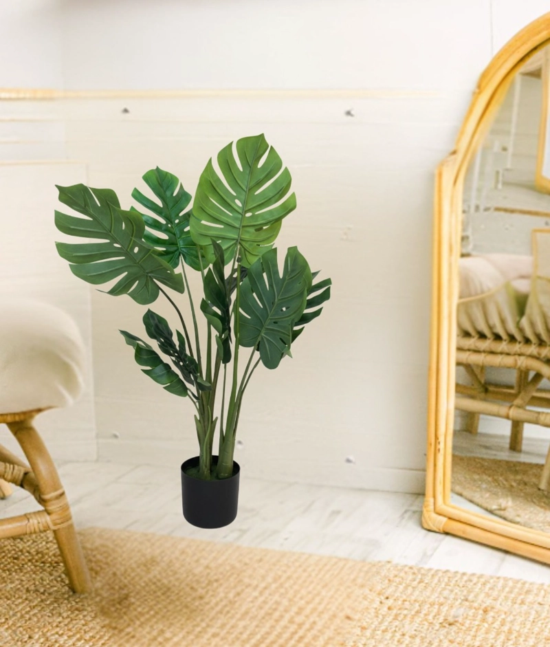 PLANTA ARTIFICIAL DECORATIVA DISEÑO TROPICAL ELEGANTE JHN - 9