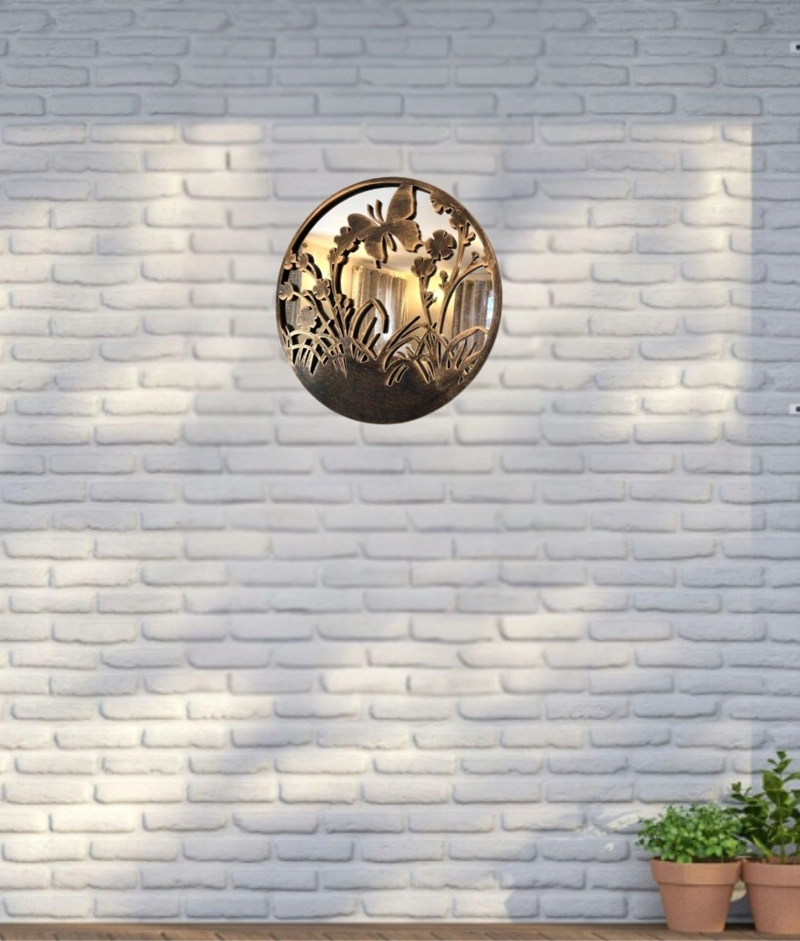 ESPEJO PARED DECORATIVO DISEÑO FUNCIONAL ARBOL VIDA JHN - 6