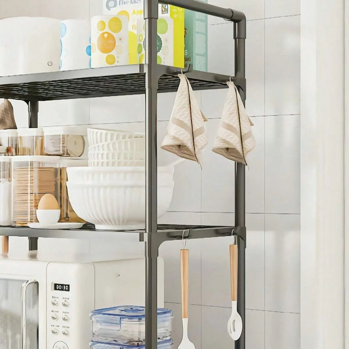 ORGANIZADOR DE COCINA Y BAÑO MULTIUSO HOGAR 5 NIVELES LAU - 6