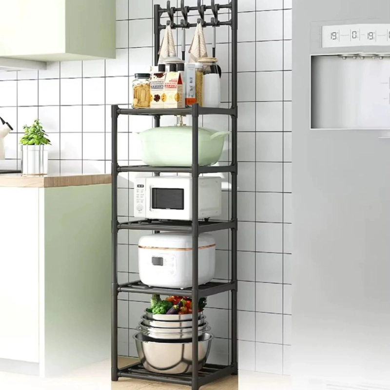 ORGANIZADOR DE 5 NIVELES CON RUEDAS BAÑO LAVANDERIA LAU - 7