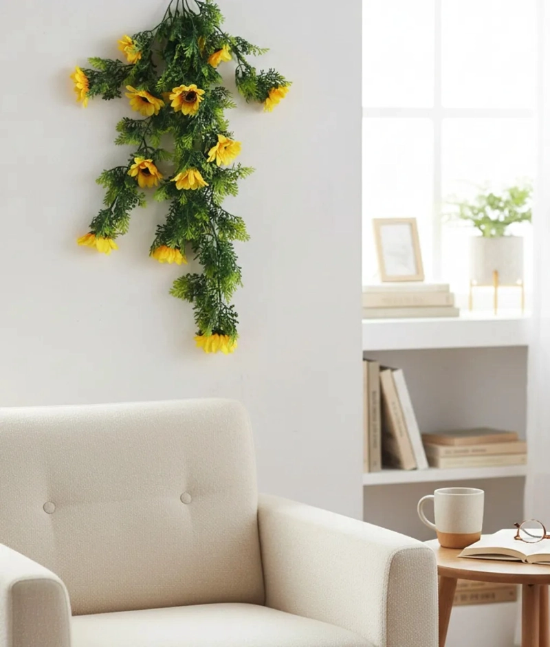 ENREDADERA FLORAL ARTIFICIAL CASCADA COLGANTE DECORATIVA JHN - 10