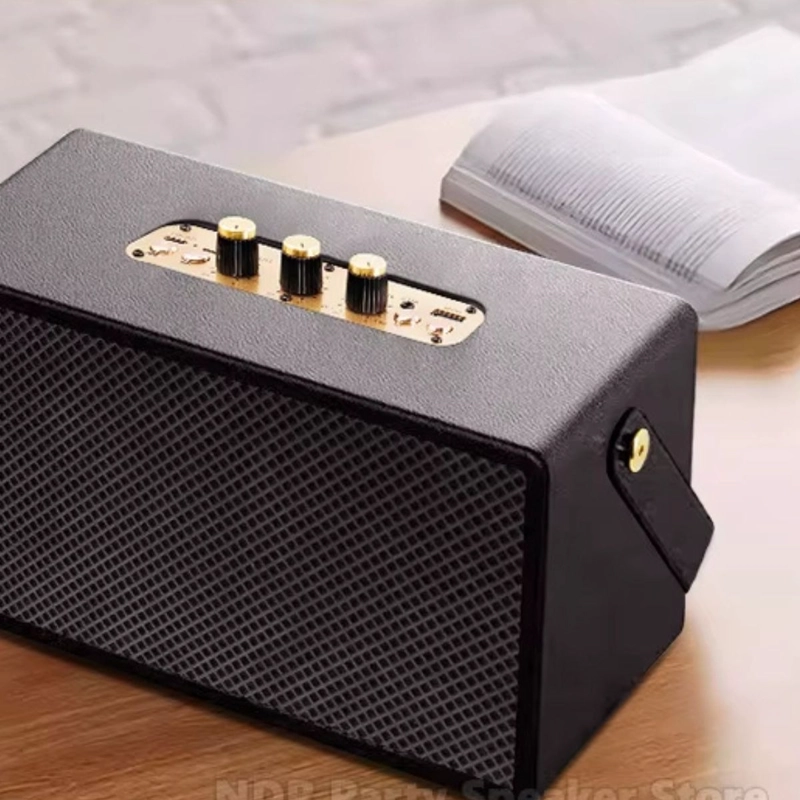 PARLANTE PORTATIL BLUETOOTH ESTILO RETRO MUSICA LAU - 3