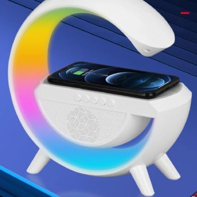 PARLANTE PORTATIL LUCES RGB BLUETOOTH MUSICA INALAMBRICA LAU - 5
