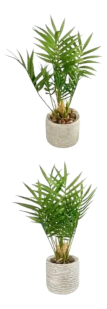 PLANTA DECORATIVA ARTIFICIAL PALMERA ADORNO BOTANICO JHN - 3