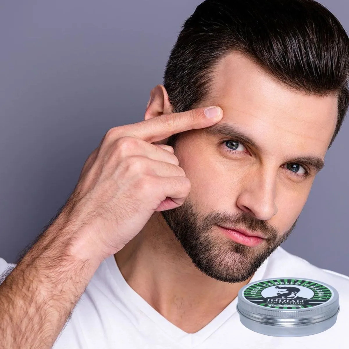 SET 4 CERA FIJADOR PARA CABELLO Y BARBA 100GR MOLDEAR LAU - 3
