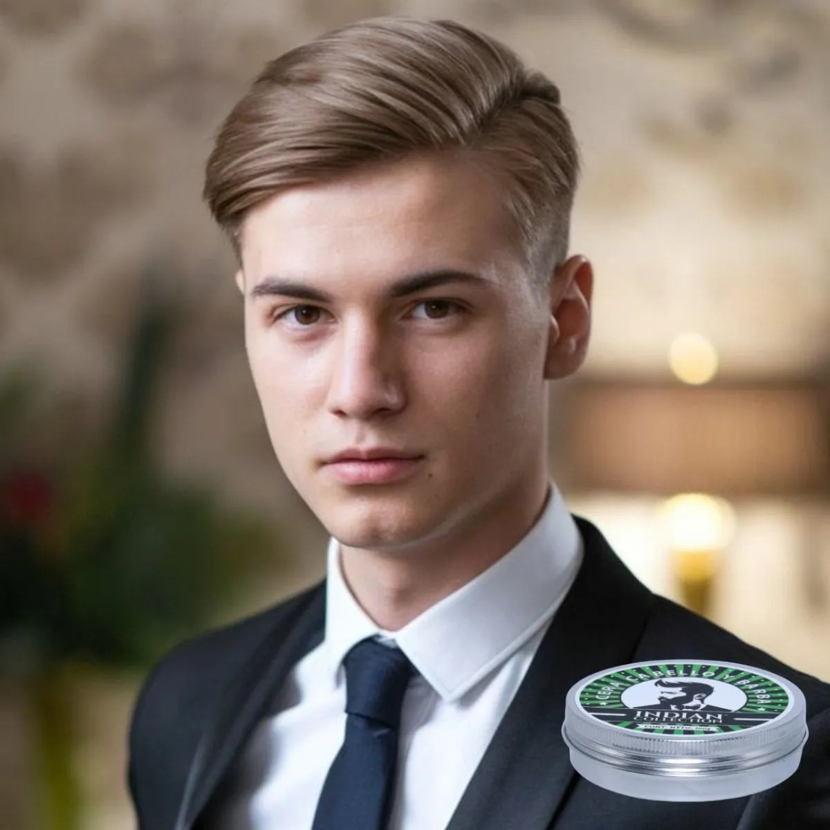 SET 4 CERA FIJADOR PARA CABELLO Y BARBA 100GR MOLDEAR LAU - 6