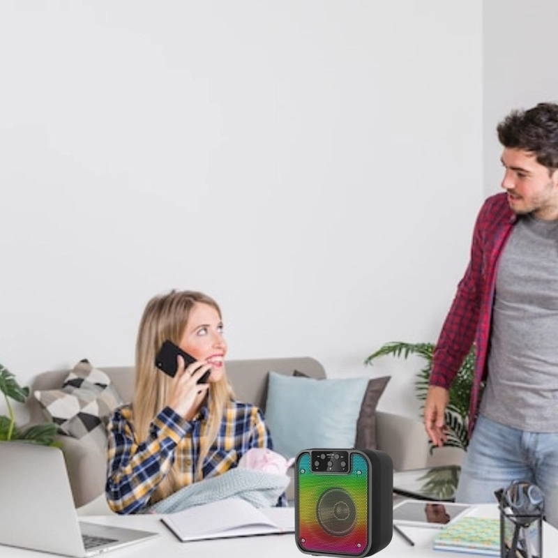 PARLANTE INALAMBRICO PORTATIL BLUETOOTH MUSICA SONIDO LAU - 4