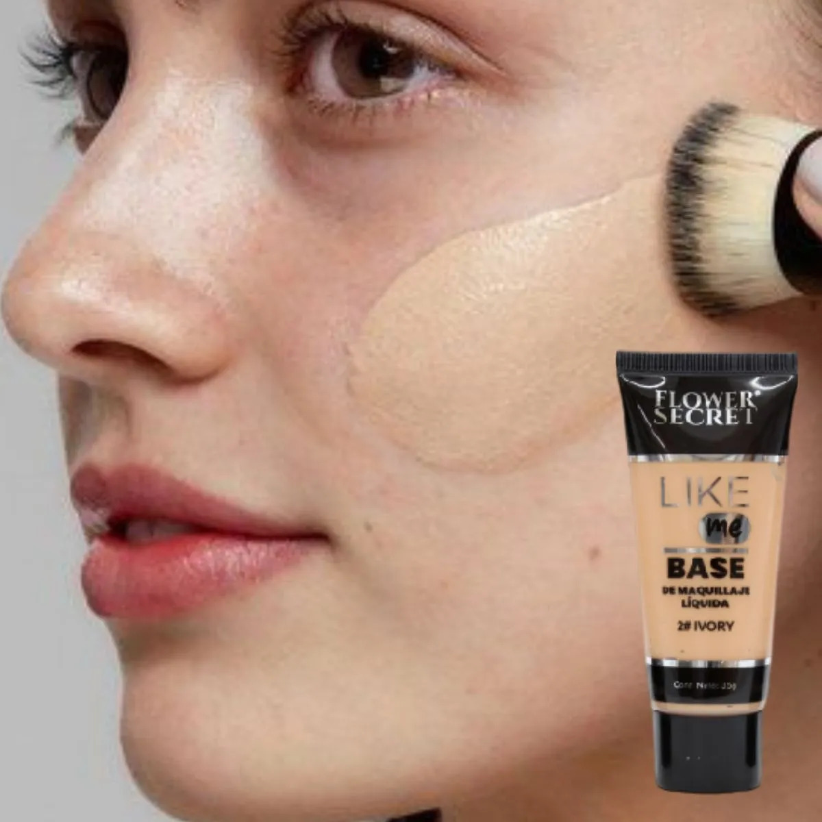 PACK 4 BASES DE MAQUILLAJE LIQUIDA LIKE ME 35G LAU - 5