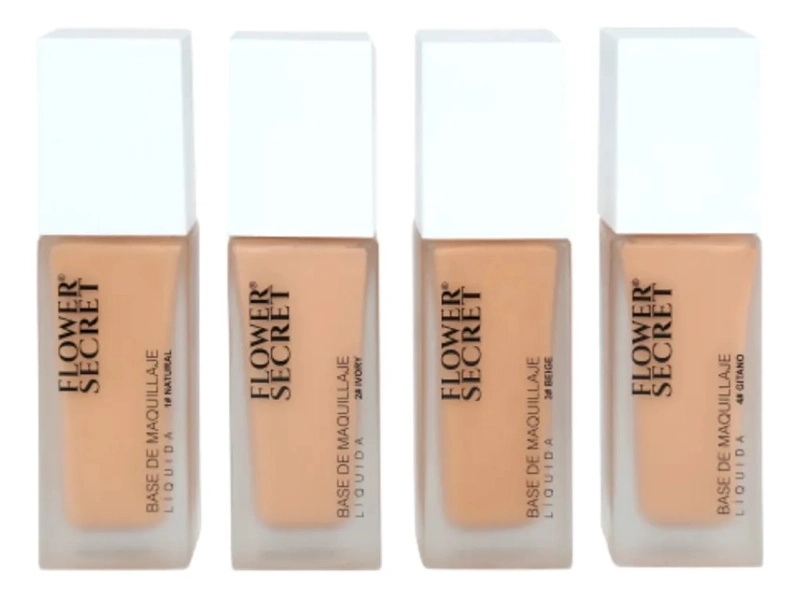 PACK 12 BASES DE MAQUILLAJE LIQUIDO 30ML ACABADO NATURAL LAU - 3